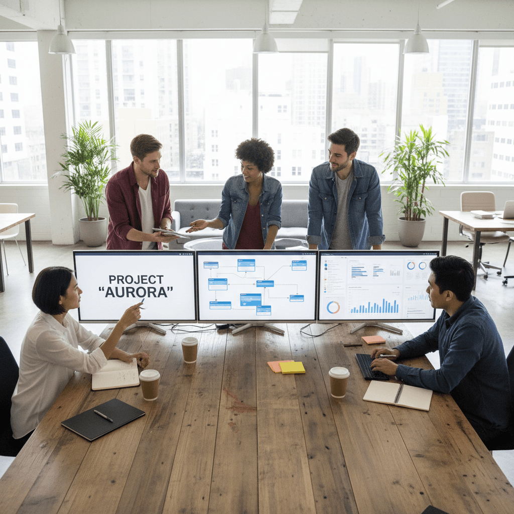 Team collaboration workspace