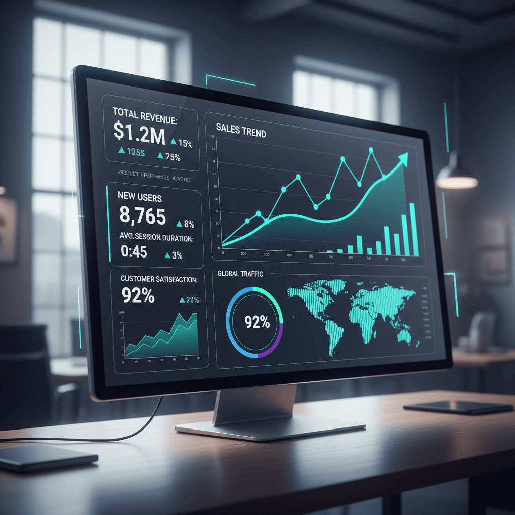 Trend prediction analytics dashboard